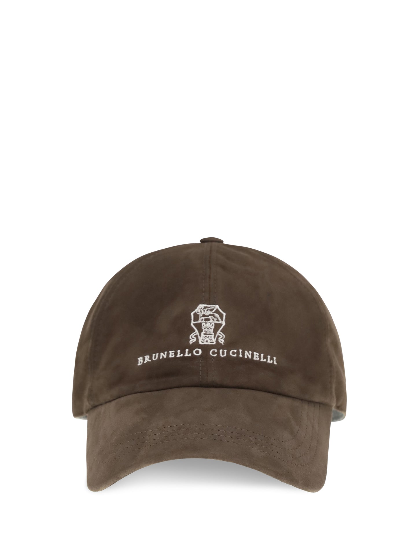 Baseball Cap Suede Espresso/Pearl