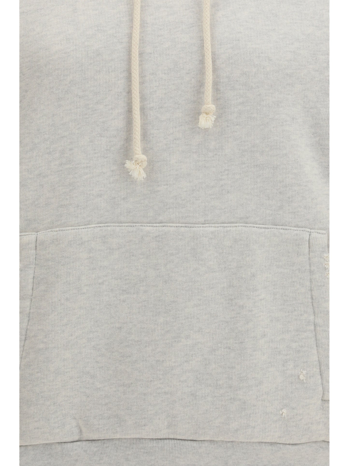 Hooded Sweatshirt Star Vintage Grey Melange