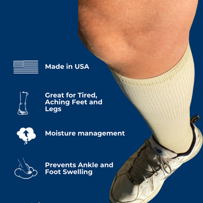Medical Compression Stockings (Over The Calf)