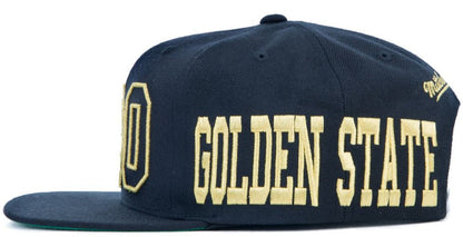 Mitchell & Ness Men's NBA Golden State Warriors Gold Oaktown Snapback