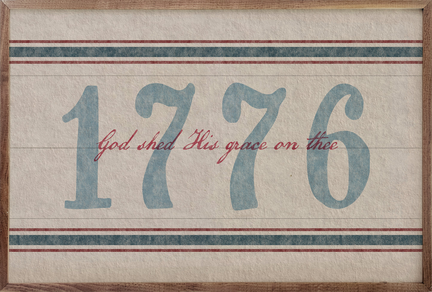 1776 God Shed His Grace Americana