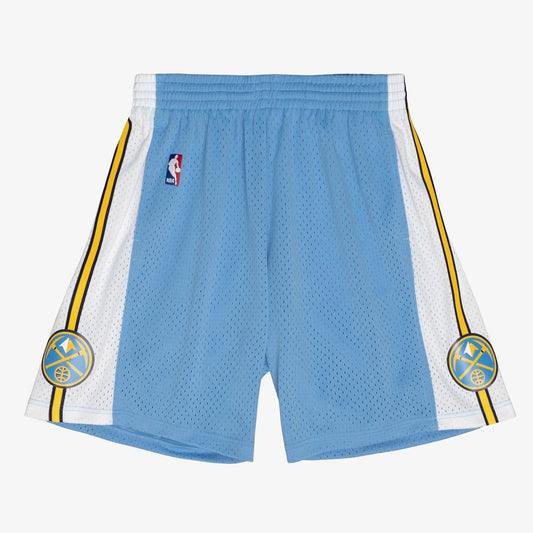 Men's Mitchell & Ness NBA Road Shorts NUGGets 2016