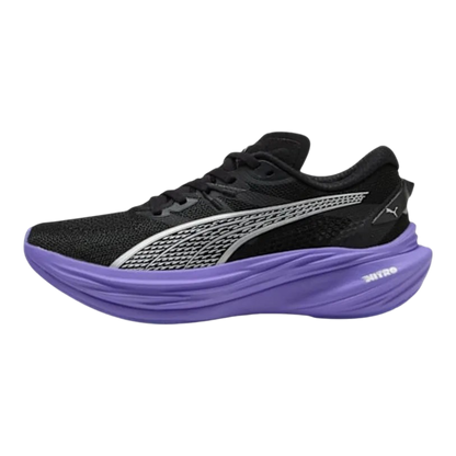 PUMA Deviate Nitro 3 Women's Running Shoes — PUMA Black/Dark Amethyst