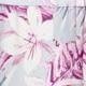 Tiered Tropical Sleeveless Leaves Floral  Maxi Long Woven Dress