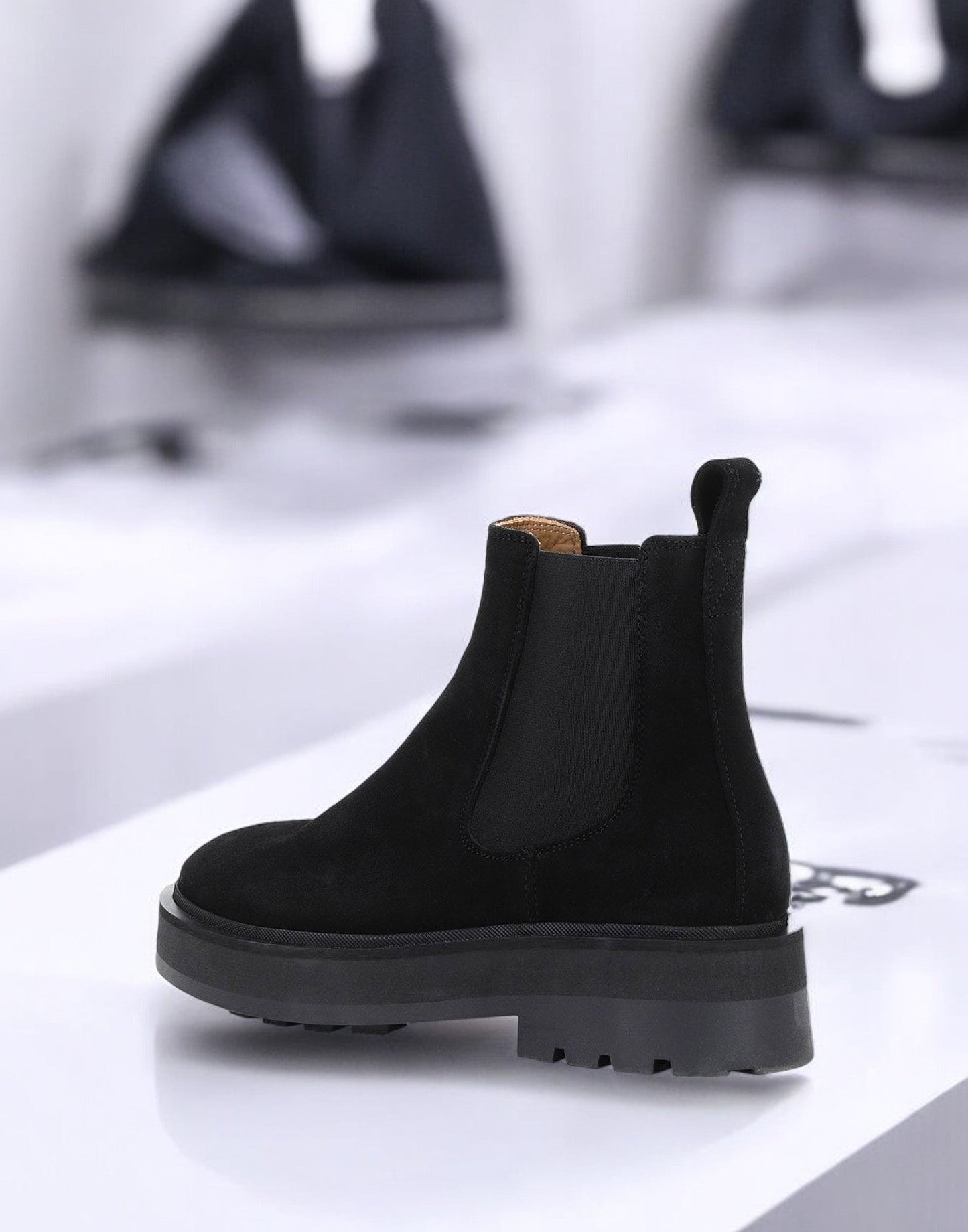 Women's & Other Stories Chunky Nubuck Chelsea Boots