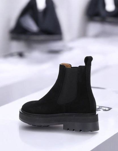 Womens & Other Stories Chunky Nubuck Chelsea Boots