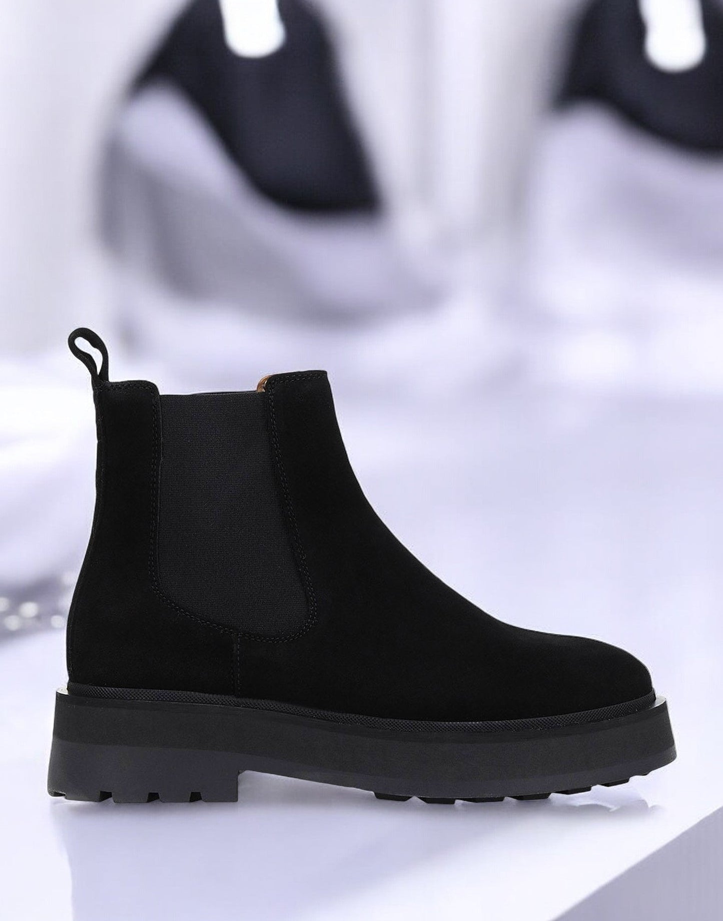 Women's & Other Stories Chunky Nubuck Chelsea Boots