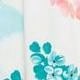 Vintage Navy Pink Yellow White Charcoal Floral Ruffle Trim Midi Dress | S-3X