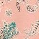 Summer Peplum Paisley Bishop Lantern Puff Sleeve Crew Neck Cute Baby Doll Top Blouse Breathable Shirt , Small To Plus Extended Size