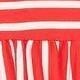 Summer/Spring Stripe Red Sage Blue Grey Cute Baby Doll Top Blouse Tunic Top With Side Slit Small To 3 XL Plus
