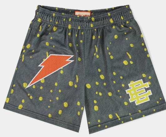 Mesh Black/ Lime Green-