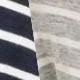 Navy /Grey Rayon Top Summer Cool Rayon Stripe Round Neck Sleeveless  Blouse Tunic Top  Small To 3 XL Plus
