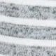 Boho Retro 60's Vintage Tulip Petal Hem Contrast Binding Brushed Soft Stripe Raglan Sleeve Tunic Top