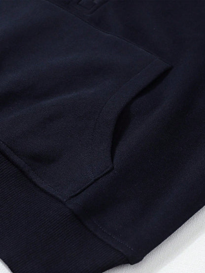 Boho Retro Vintage 90's Cotton Stand Collar  Solid Kangaroo Front Pocket Thumbhole Long Sleeve Zip Up Top Sweatshirt Pullover