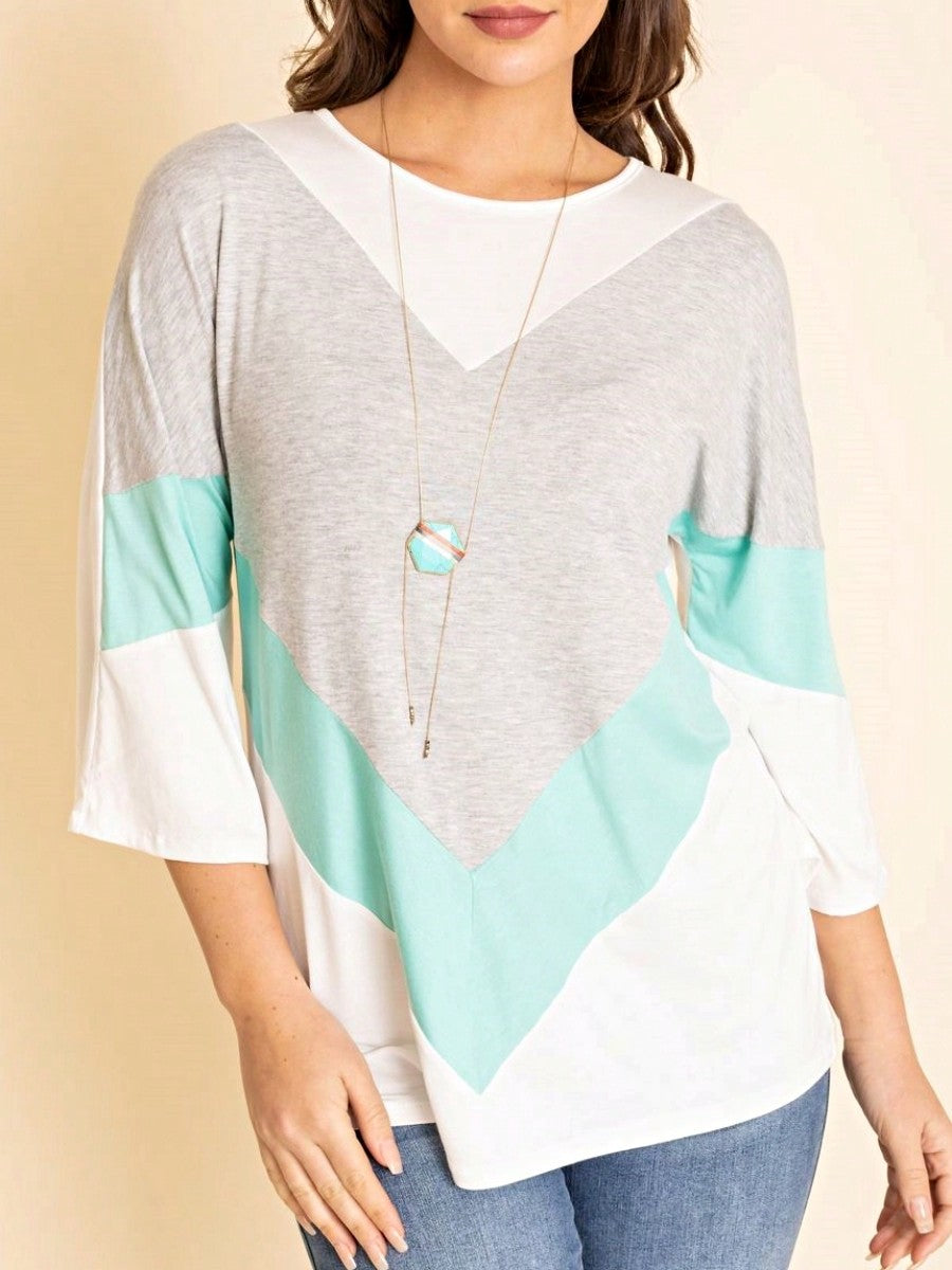 Summer Cool Rayon Boho Retro Vintage Short Sleeve Tiered Tulip Hem Black Grey White Tunic Top Shirt Only