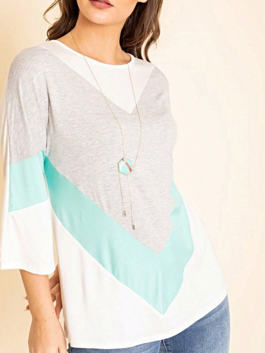Summer Cool Rayon Boho Retro Vintage Short Sleeve Tiered Tulip Hem Black Grey White Tunic Top Shirt Only