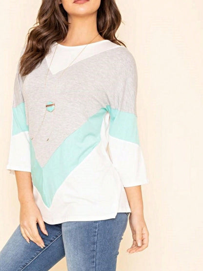 Summer Cool Rayon Boho Retro Vintage Short Sleeve Tiered Tulip Hem Black Grey White Tunic Top Shirt Only