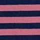 Boho Retro 90's Cotton Mix  Drop Shoulder Pink Mint Stripe Color Block Oversized Dolman T Shirt Top Shirt Blouse | Small-3 XL