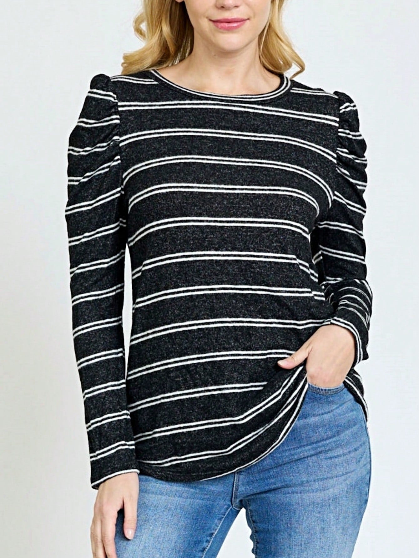 Boho Retro 90's Vintage Out Stitch Raglan Sleeve Cuff Paisley Plaid Checker Christmas Stripe Leopard  Accented Knit Top Shirt Blouse