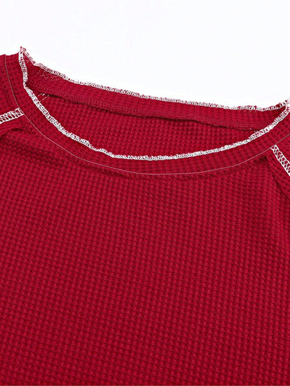 Boho Retro 90's Textured Mesh Color Block Floral Sleeve Drop Raglan Round Mock Neck  Layering Shoulder Mesh Lace Half And Long Sleeve Ivory Cream Navy Red Crew Neck Top Shirt Blouse