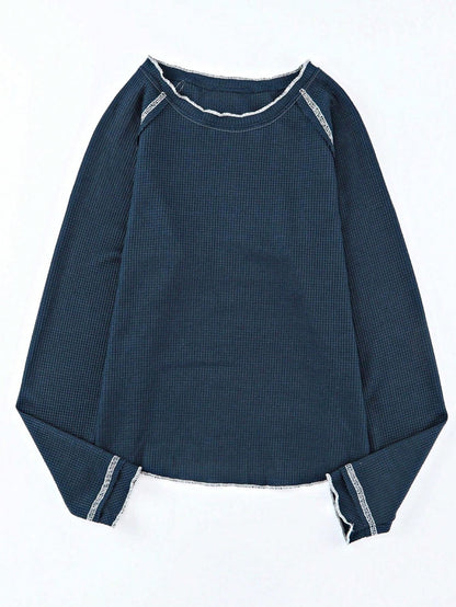 Boho Retro 90's Textured Mesh Color Block Floral Sleeve Drop Raglan Round Mock Neck  Layering Shoulder Mesh Lace Half And Long Sleeve Ivory Cream Navy Red Crew Neck Top Shirt Blouse