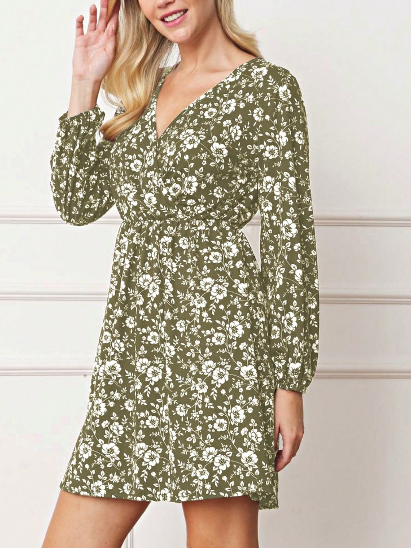 Boho Retro Black Coral  Ivory Burgundy Olive Charcoal  Half  Long Balloon Sleeve Ruffle Bell  Tiered Patch Work Flower Tiered Knit Dress