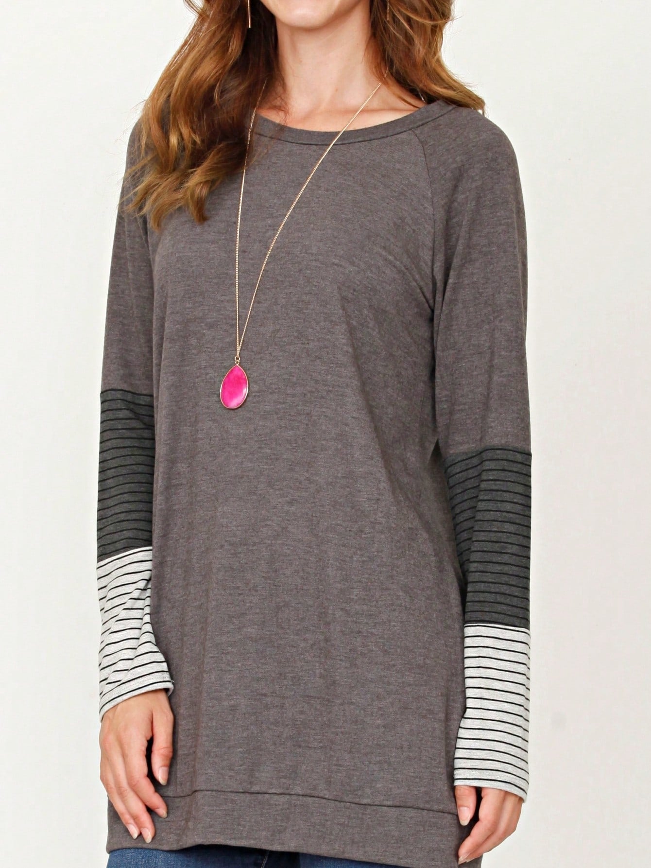 Summer Cool Rayon Boho Retro Vintage Short Sleeve Tiered Tulip Hem Black Grey White Tunic Top Shirt Only