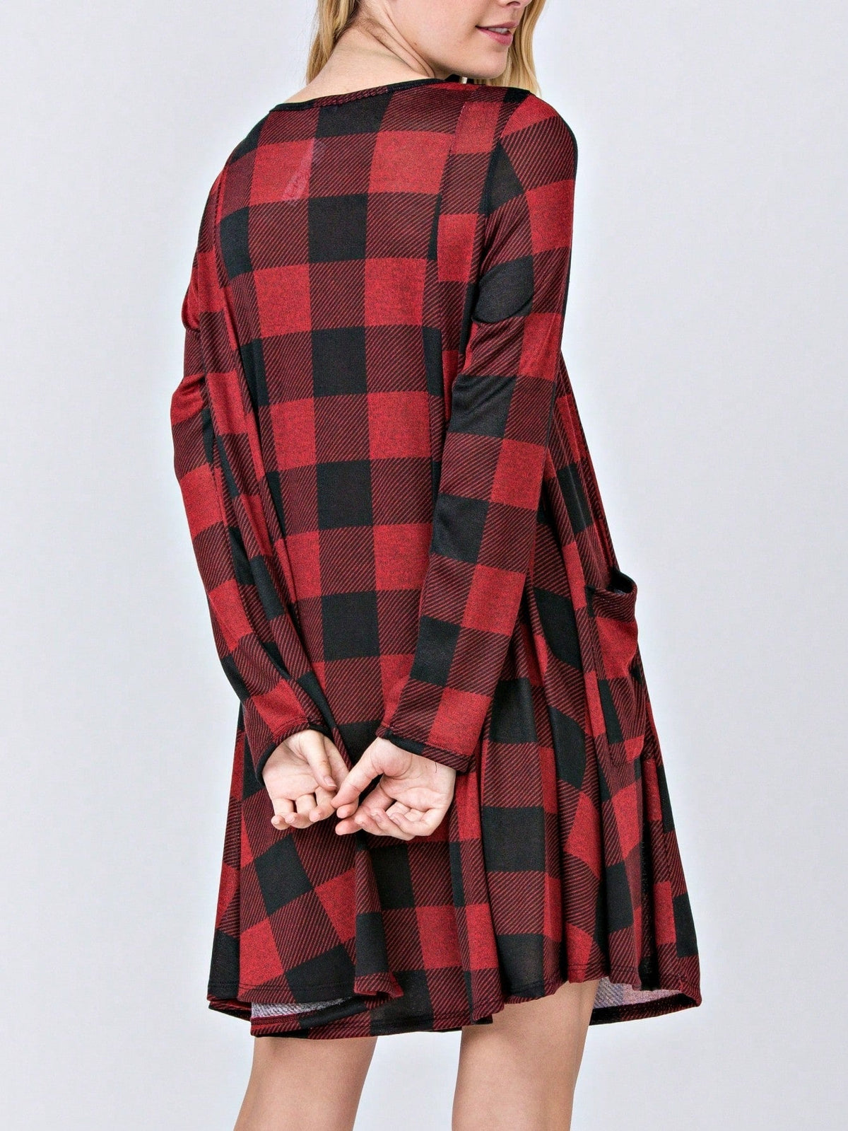 Boho Retro Half Balloon Puff Sleeve   Tunic Dress