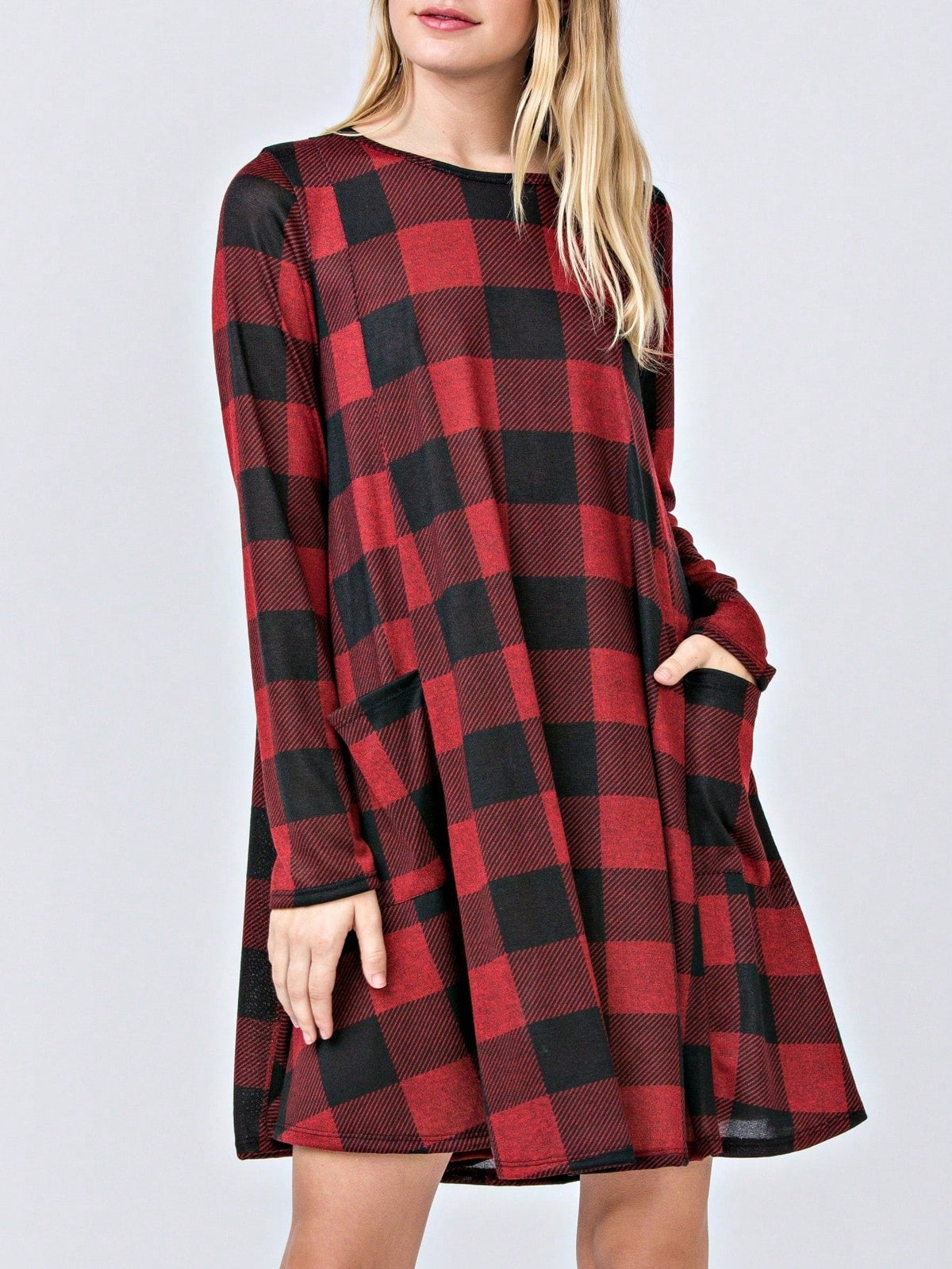 Boho Retro Half Balloon Puff Sleeve   Tunic Dress