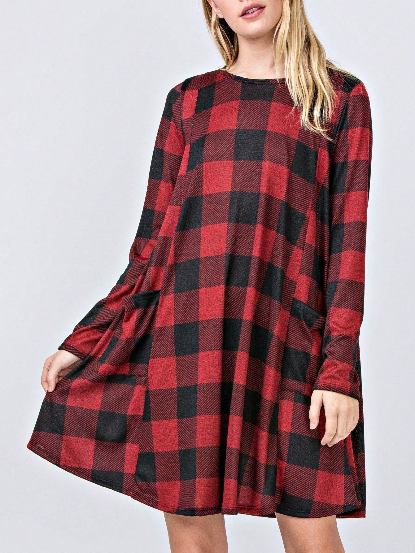 Boho Retro Half Balloon Puff Sleeve   Tunic Dress