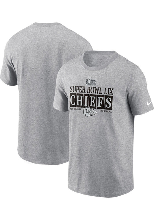 Nike Men's Chiefs 2024 Super Bowl Participant Tee T-Shirts