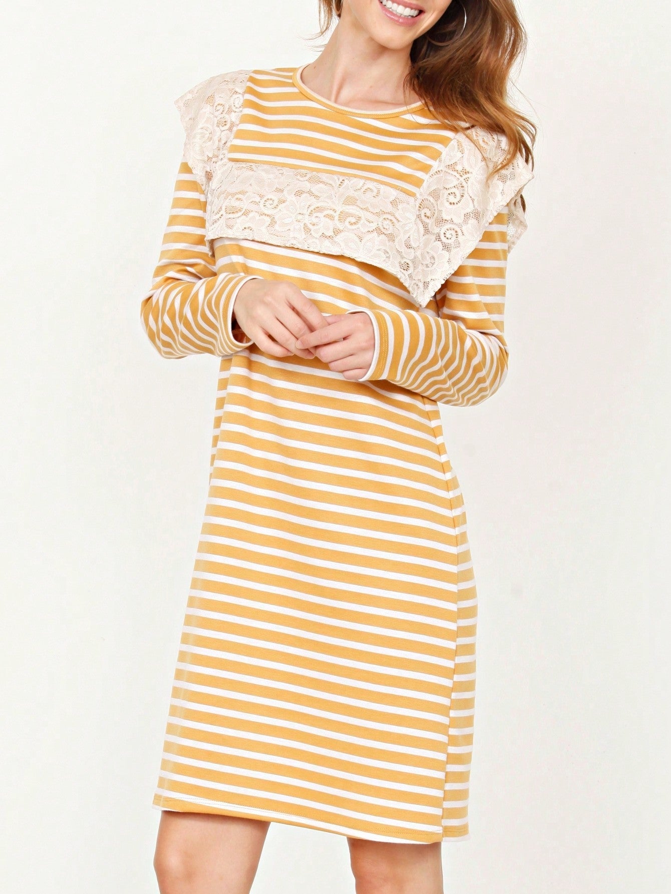 Boho Retro Classic Cap Sleeve Raglan Contrast  Stripe Green Red Navy Pink Grey Tunic Dress