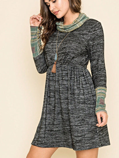 Summer Boho Retro Ditsy Floral  Notch Neck Bubble Sleeve Y2K Tiered Color Block Dress|  Small -3 XL