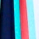 Boho Retro Classic Short Sleeve Contrast  Stripe Green Red Blue Black Midi Dress With Sash  | S-3X