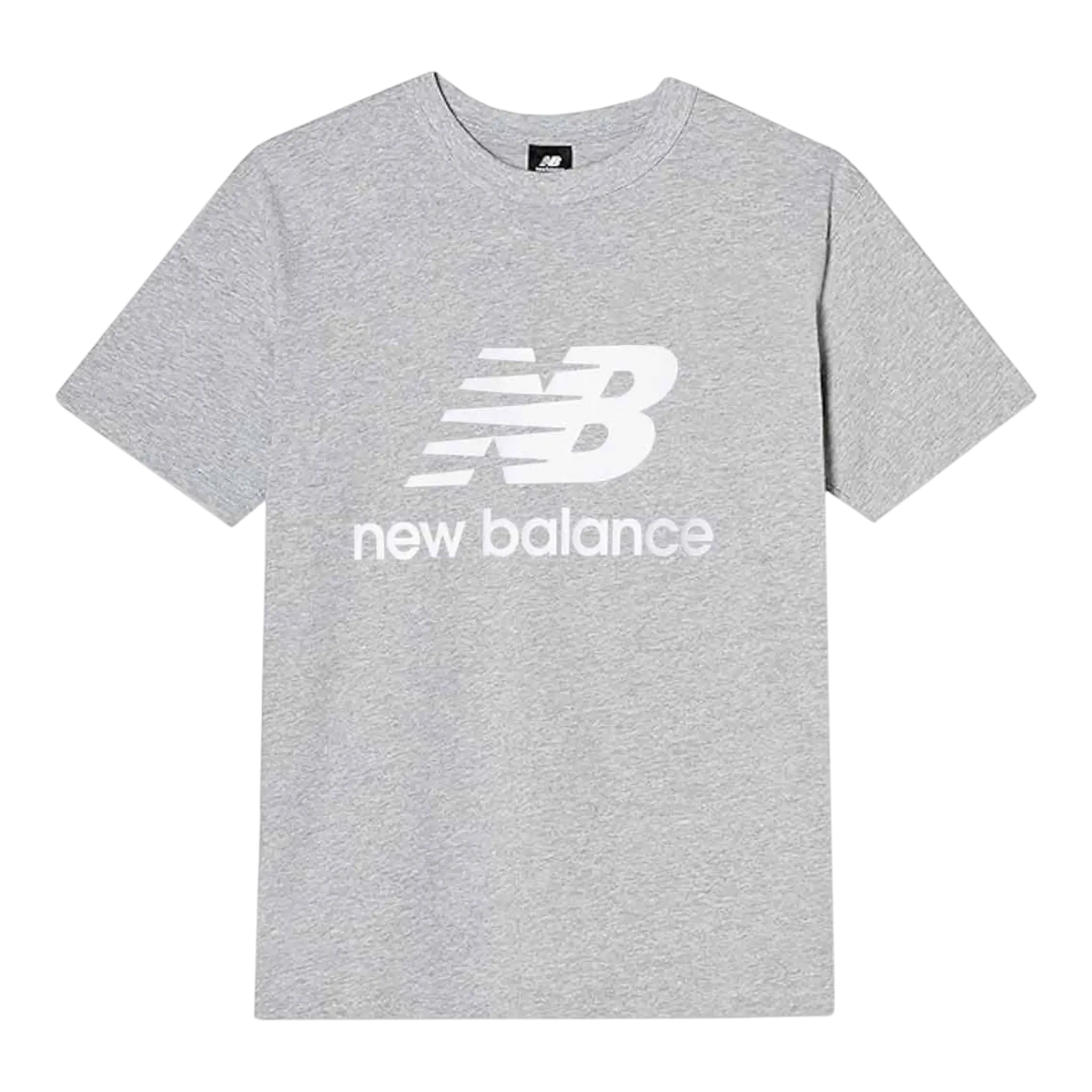 New Balance Sport Essentials Logo Men T-Shirt Athletic Grey