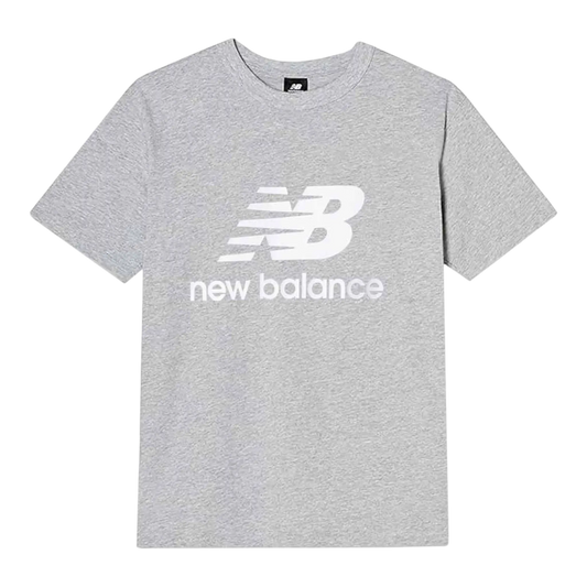 New Balance Sport Essentials Logo Men T-Shirt Athletic Grey