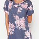 Navy Floral