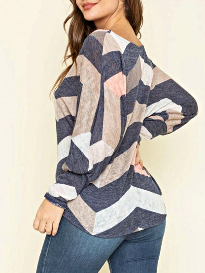 Pink Navy Charcoal Sage Polka Dot Half Dolman Sleeve Tunic High And Low  Batwing Top For Leggings And Shorts  S To 3XL Plus