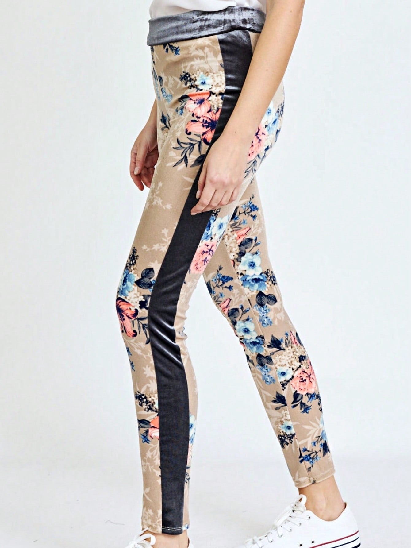 Boho Retro 90's Tie Dye Pink Blue Solid Olive Navy Black Charcoal  Grey Shirred Ruched Cuff  Jogger Pants With Drawstring And Pocket
