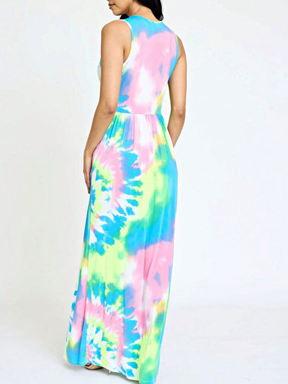 Elegant Floral Maxi Dress With  Surplice  Versatile Summer Dress For Women