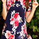 Navy Floral