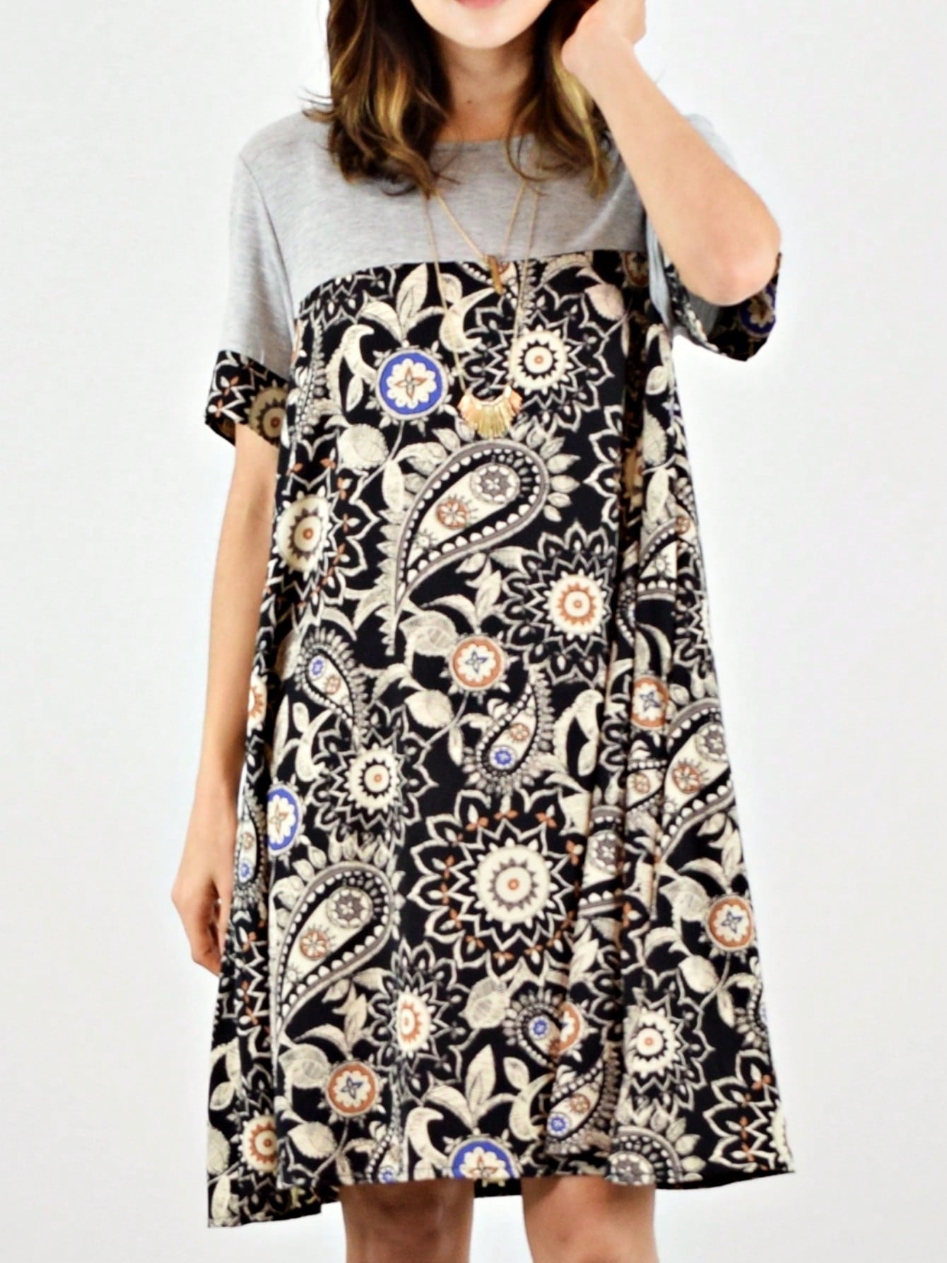Boho Retro Mint Yellow Green Raglan Ruffle Sleeve Rayon Aline Cool Summer Tunic Dress With Pocket