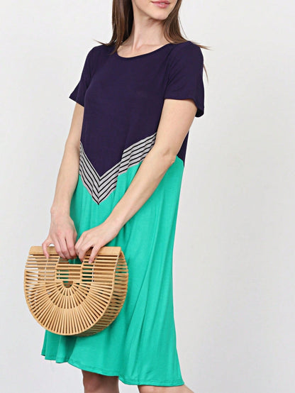 Boho Retro Mint Yellow Green Raglan Ruffle Sleeve Rayon Aline Cool Summer Tunic Dress With Pocket