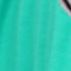 Boho Retro Mint Yellow Green Raglan Ruffle Sleeve Rayon Aline Cool Summer Tunic Dress With Pocket