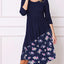 Navy Floral