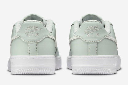 Nike Grade School Gs Air Force 1 'Light Silver Spruce Aura' Sneakers