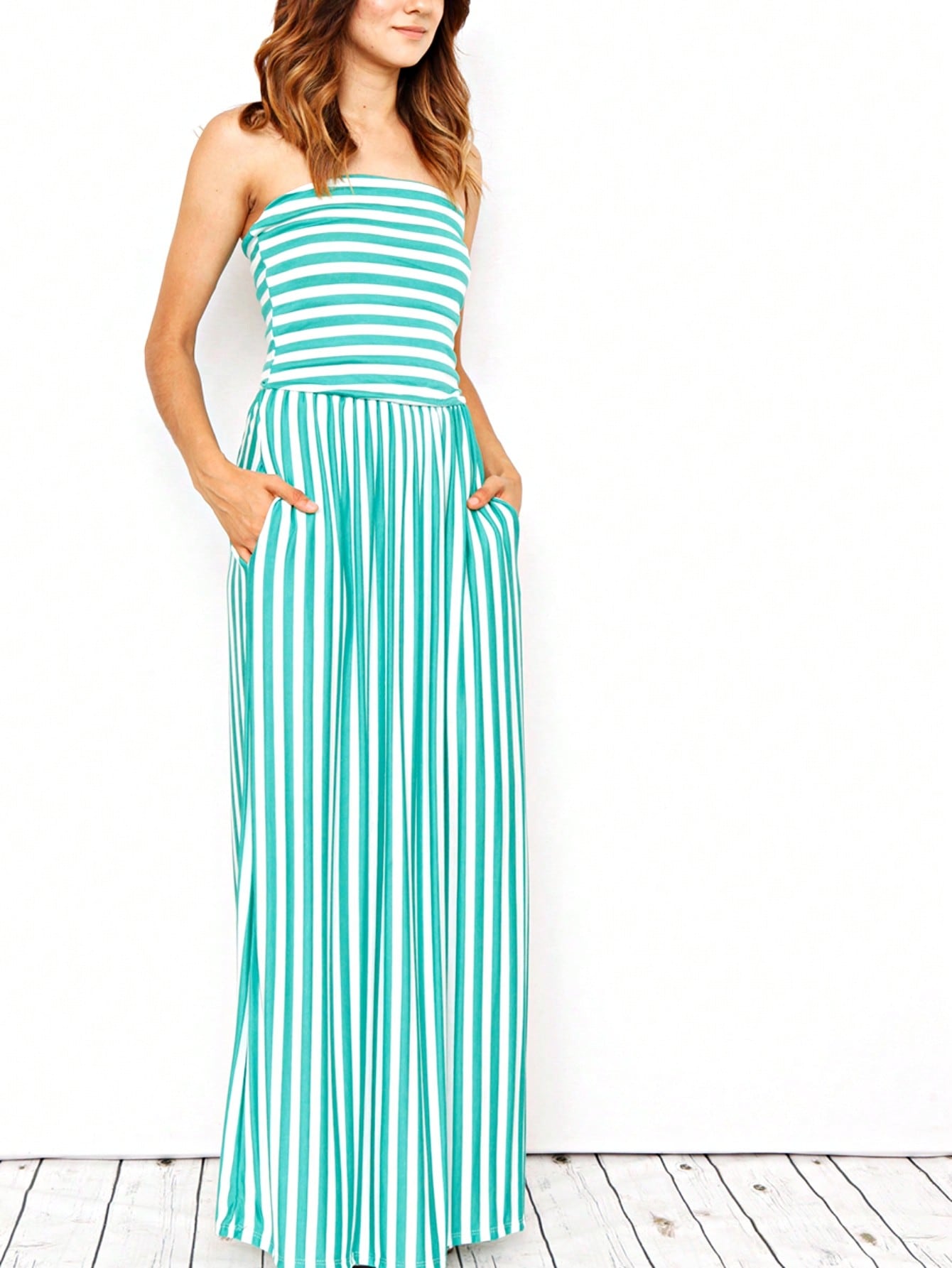 Tiered Tropical Sleeveless Leaves Floral  Maxi Long Woven Dress