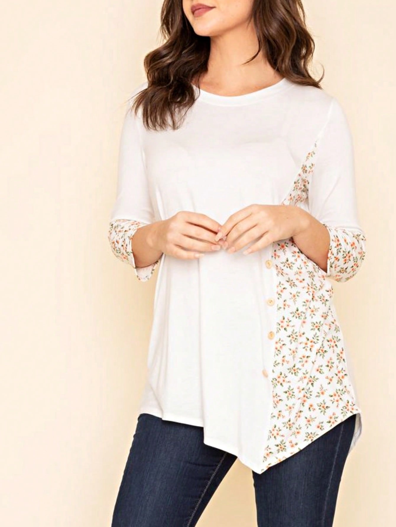 Summer  Boho Vintage Chambray Button Top Short Sleeve Blouse Shirt| Small -3 XL Plus
