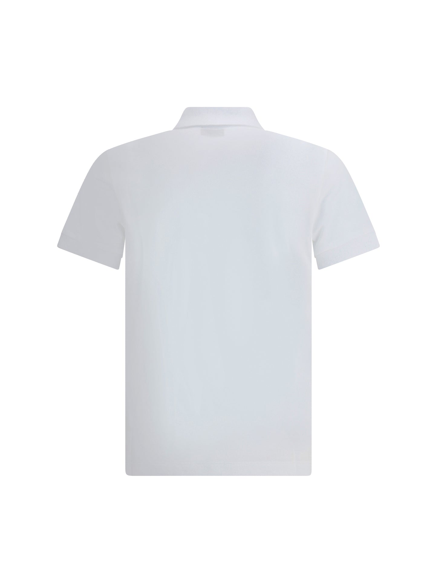 Polo Shirt White Cotton