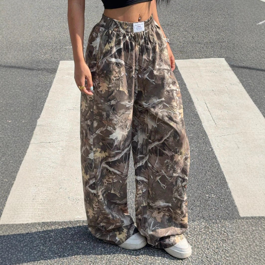 🧢 Women's Y2K Camouflage Cargo Pants